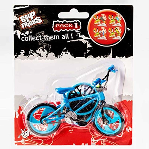 Детска играчка за пръсти Колело BMX, синьо | PAT1052