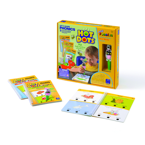 Комплект от 3 детски книжки и говореща писалка Hot Dots | PAT1083
