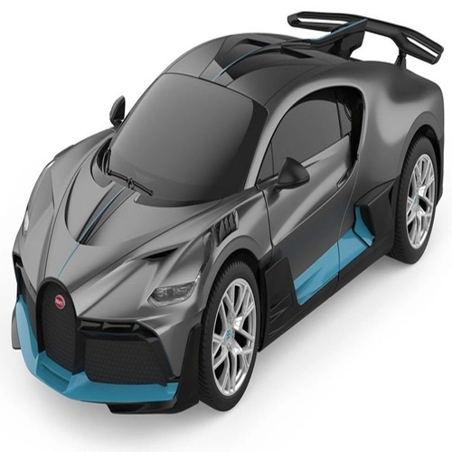 Детска играчка Черна кола с радиоуправление Bugatti Divo Radio/C | PAT1143