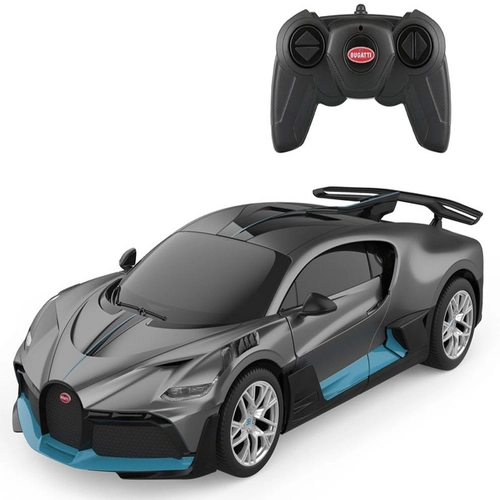 Детска играчка Черна кола с радиоуправление Bugatti Divo Radio/C | PAT1143