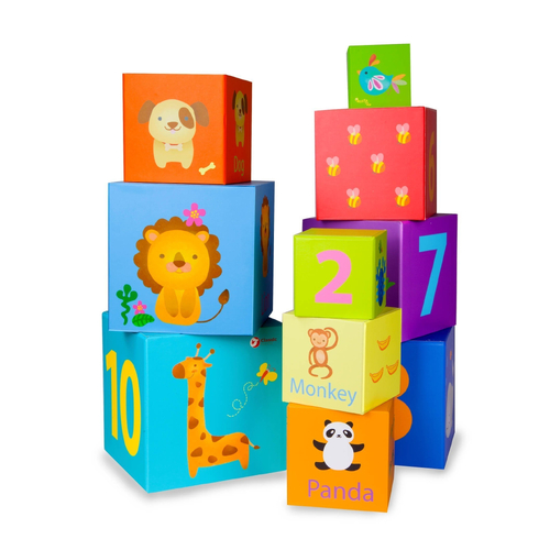 Детски картонени кубчета за подреждане | PAT1252