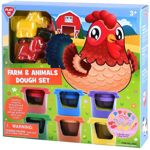 Детски игрален комплект Пластилин Животни от фермата | PAT1276