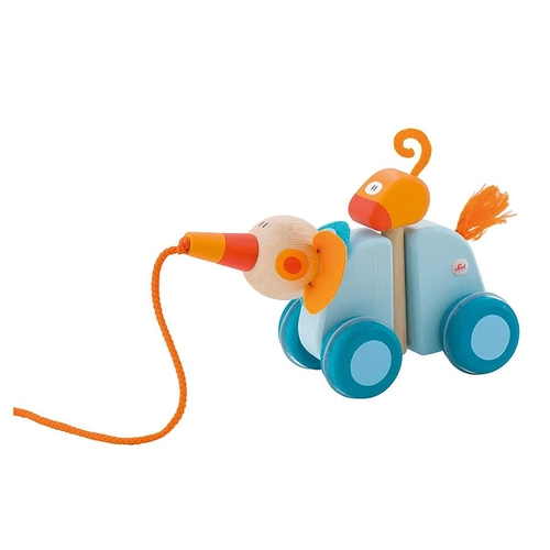 Детска играчка за дърпане: Слонче | PAT1385
