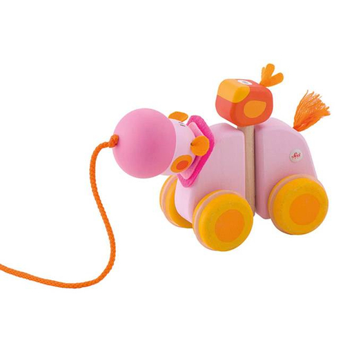 Детска играчка за дърпане: Хипопотам | PAT1386