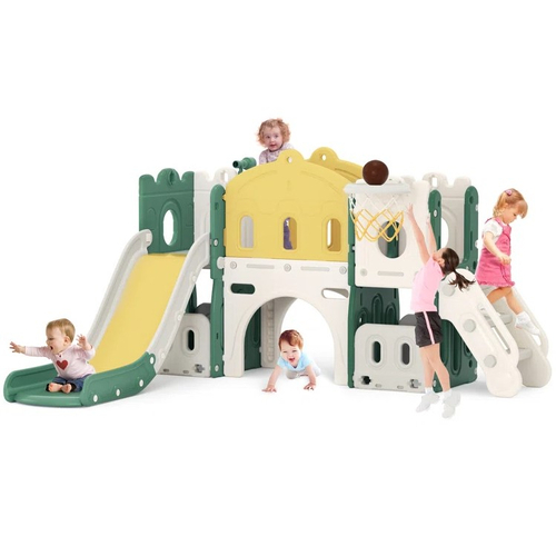 Детски парти център Castle с тунел | PAT1388