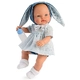 Детска кукла бебе Алекс с шапка на зайче 