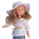 Детска кукла Силия с дънков панталон и лятна шапка  - 2