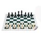 Професионален шах със силиконова подложка 50 x 50 см.  - 1