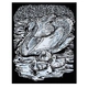 Детски творчески комплект Sequin Art Гравиране на сребърна основа Лебед и патета 