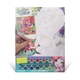 Детски творчески комплект Рисуване по номера с боички и кристали Коралия  - 4