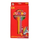 Комплект 12 броя детски цветни моливи Джъмбо 