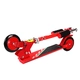 Детска червена тротинетка Ferrari с две колела  - 4