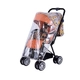 Бебешка комбинирана количка Salsa Prairie Song Оранжева на цветя  - 5