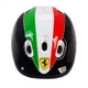 Детски черен комплект ролери, каска и протектори Ferrari  - 4