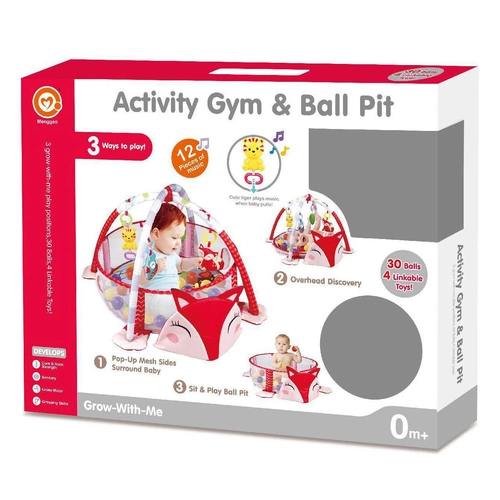 Бебешка активна гимнастика 3в1 с топки | PAT1713