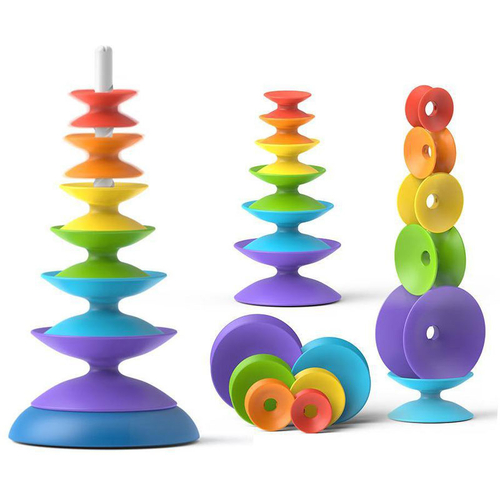 Бебешка образователна игра Toys Spin Jenga | PAT1716