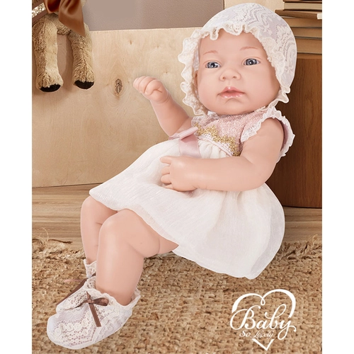 Детска кукла бебе с шапка Baby So Lovely 38 см | PAT1824