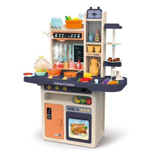 Детска оранжева кухня с вода и пара  - 1