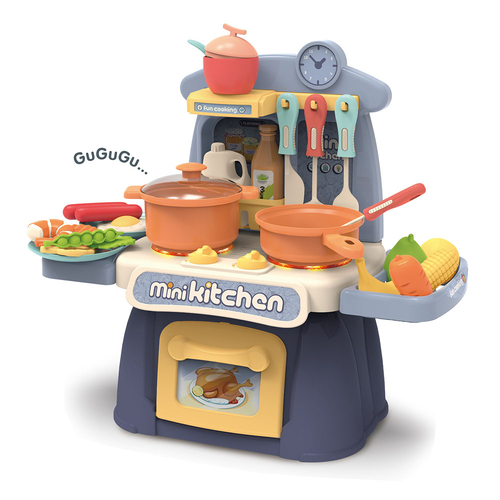 Детска синя мини кухня | PAT1840
