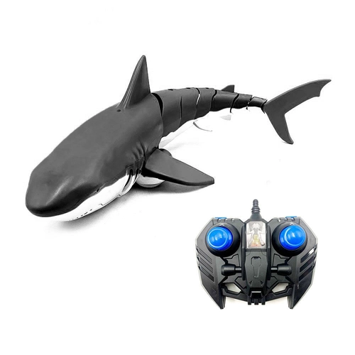 Детска играчка Черна акула с дистанционно | PAT1907