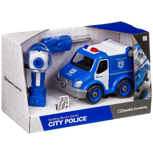 Детски полицейски бус за сглобяване | PAT1933