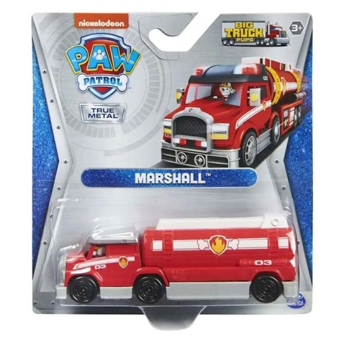 Детска играчка Големият камион на Marshall Paw Patrol Big Truck Pups True Metal 1:55 | PAT2086