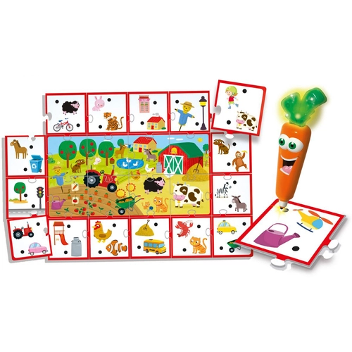 Детска образователна игра Carotina Веселата ферма с магическа писалка | PAT2108