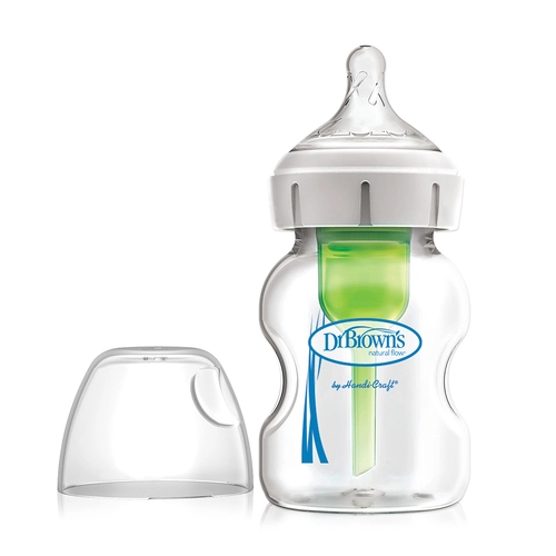 Бебешко стъклено шише Wide-Neck Options+ 150 мл | PAT2220