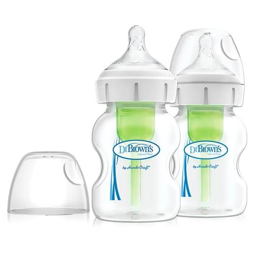 Комплект 2бр. бебешки шишета Wide-Neck Options+ 150ml | PAT2222