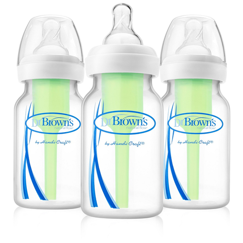 Комплект 3бр. бебешки шишета Narrow-Neck Options 120 ml. | PAT2246