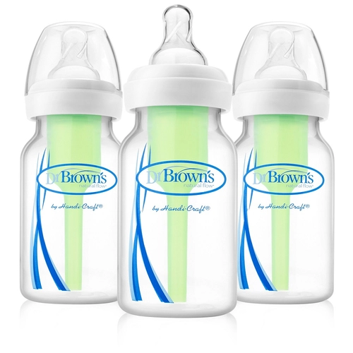 Комплект 3бр. бебешки шишета Narrow-Neck Options 120 ml. | PAT2246
