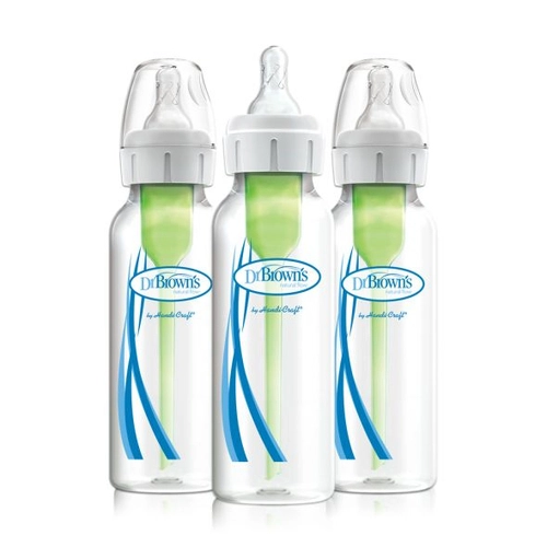 Комплект 3 броя бебешки шишета Natural Flow Options+ Narrow 250 ml. | PAT2251