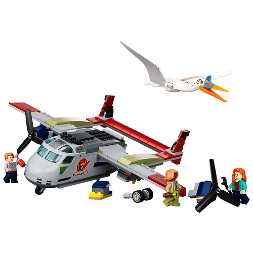 Детски конструктор Jurassic World Куетцакоатлус: засада със самолет | PAT2409