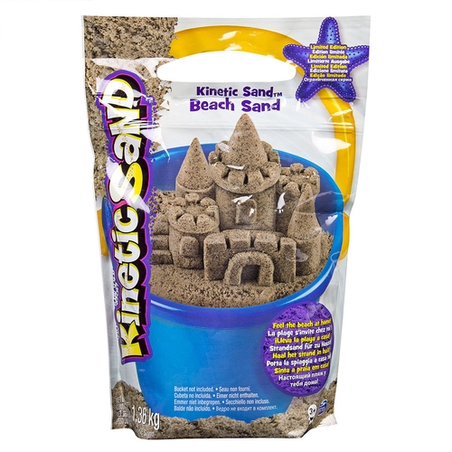 Детски кинетичен пясък Kinetic Sand Beach Sand Kафяв  - 1