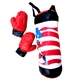 БДетска боксова круша с ръкавици  - 2