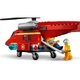 Детски конструктор City Спасителен пожарникарски хеликоптер  - 5