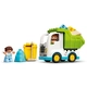 Детски конструктор Duplo Камион за отпадъци и рециклиране  - 6