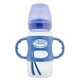 Бебешко синьо преходно шише Wide-Neck Options 2 в 1 270ml.  - 1