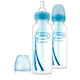 Комплект 2 бр. сини бебешки шишета Narrow-Neck Options 250ml.  - 1