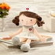 Плюшена играчка Babyono Кукла Nurse Grace  - 3