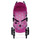 Детска количка за кукли iCoo Pluto Pink Dot Grey  - 3