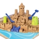 Детски комплект с кинетичен пясък Kinetic Sand Пясъчен замък  - 2