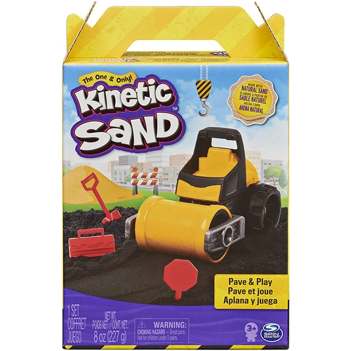 Детски комплект с кинетичен пясък Kinetic Sand Сет за асфалтиране | PAT2432