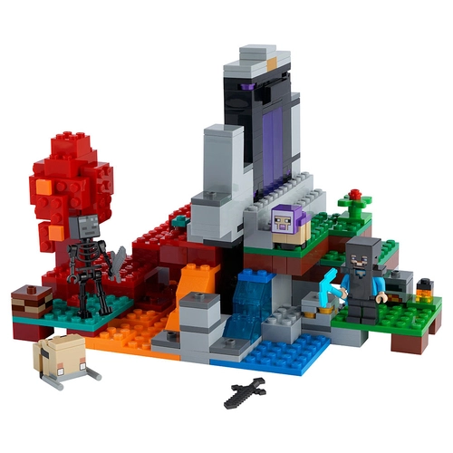 Конструктор LEGO Minecraft Разрушеният портал | PAT2525