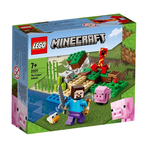 Конструктор LEGO Minecraft Засада на Creeper | PAT2528