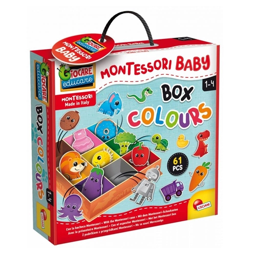 Бебешки пъзел Montessori Baby Цветна кутия | PAT2543