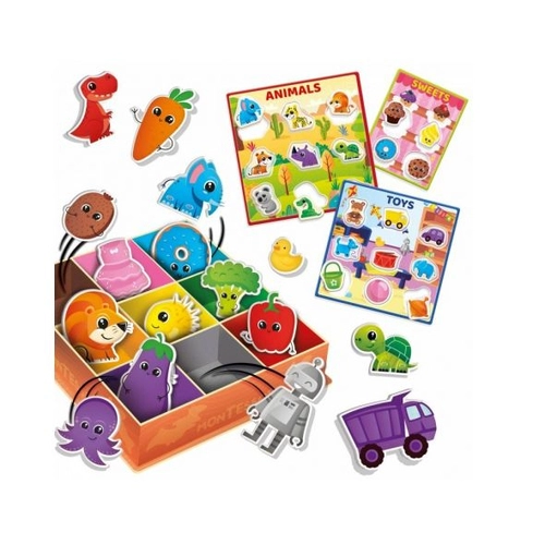 Бебешки пъзел Montessori Baby Цветна кутия | PAT2543
