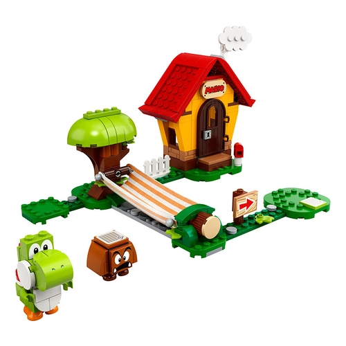 Детски конструктор Super Mario Комплект разширение Допълнение Mario’s House & Yoshi  | PAT2694