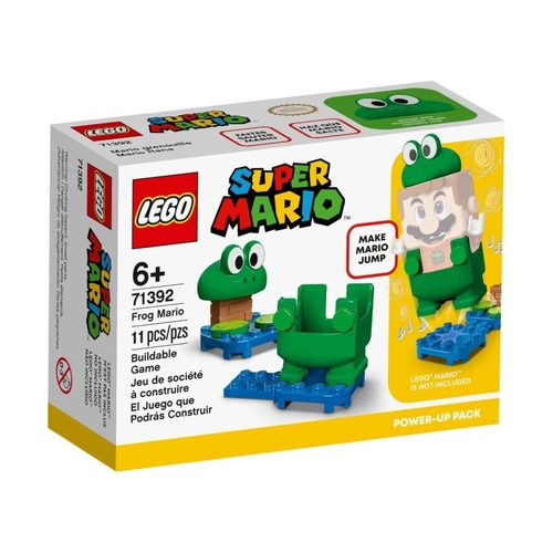 Детски конструктор Super Mario Power-Up Пакет Frog Mario | PAT2698