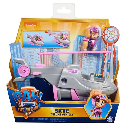 Детски игрален комплект Paw Patrol превозно средство и фигура Skye Deluxe | PAT2734